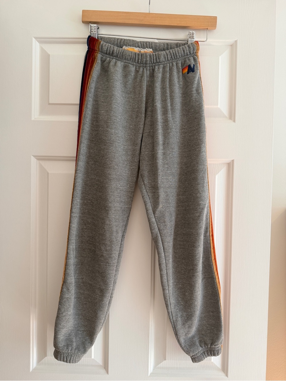 Aviator Nation bolt grey sweatpants